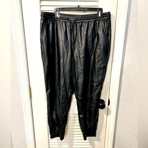 A New Day Pleather Joggers